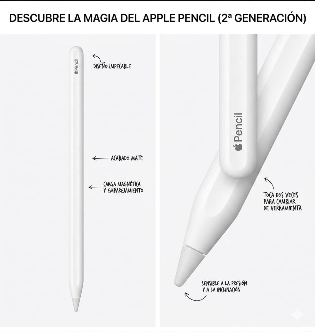 Apple Pencil Con Hand Touch