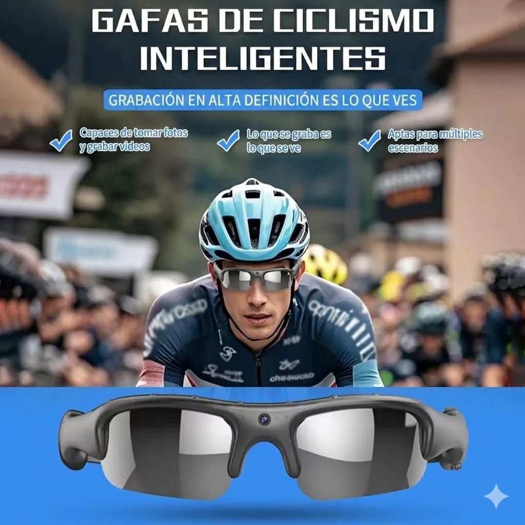 Anteojos Bike Con Camara
